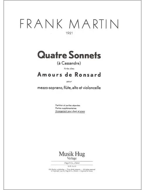 4 Sonnets